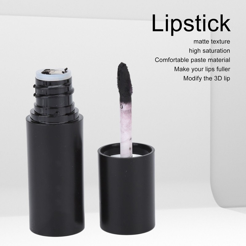 Lipstick Matte Texture Soft Comfortable Paste Material High Saturation Lip