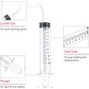 Dental Irrigation Syringe with Curved Tip,10Pcs Curved Tip Syringe Dental