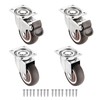 WANLIAN Caster Wheels 2 Inch Casters Set of 4 Heavy