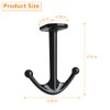 BAMI-LEE House Zinc Alloy Double Prong Ceiling Hooks, 4-Pack Under