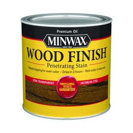 1/2 pt Minwax 22750 Jacobean Wood Finish Oil-Based Wood Stain