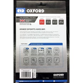 Oxford Products Hotgrips Advanced Sports UK SPECIFIC- UK MODEL - EL692UK. Heated Motorcycle Grips.