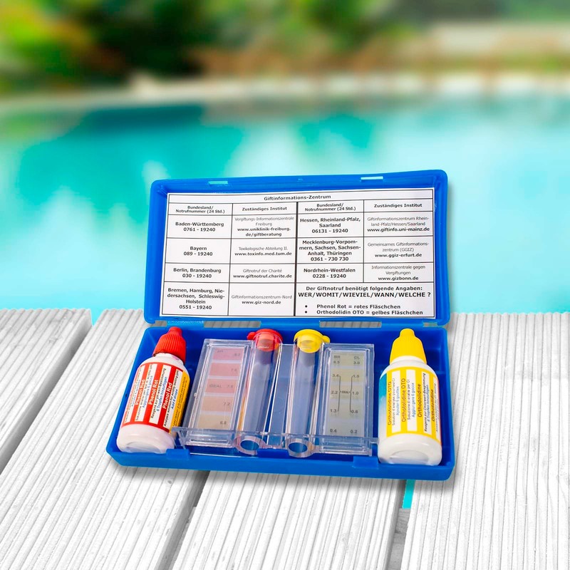 MAUK® Pool Swimming Pool Test Set/Water Tester Kit for pH,