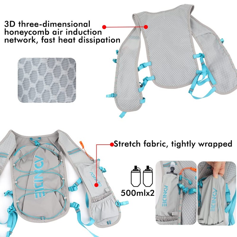 Hydration Backpack, Geila Running Hydration Vest, Marathon Trail Running Backpack,