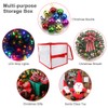 Transparent Storage Organizer Case for Storing Xmas LED Lights Garlands