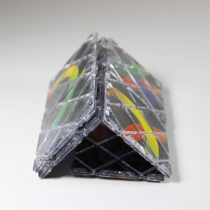 Oostifun LingAo 8-3 - Puzzle Magic Cube zerklüfteten Schwarze Ringe