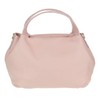 Girly HandBags Womens Bucket Genuine Leather Handbag Pinky Nude