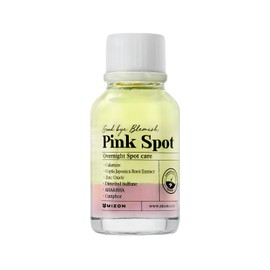 MIZON [MIZON] GOOD BYE BLEMISH PINK SPOT (19ml) Korean Skincare - Intensive Spot Treatment with Coptis Japonica & Calamine - AHA+BHA - Soothing Care for Sensitive Skin