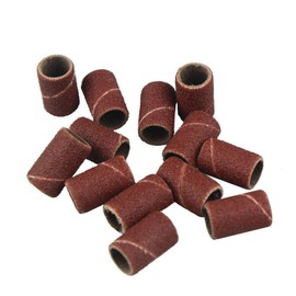 BE-Tool Sanding Belt Set – 200 Pieces Sanding Belts Sleeves with 4 Spikes Small Sandpaper Rings, Polishing Tool for Metal, Rust Removal, Wood, Polishing