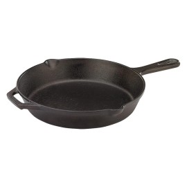 Mercer Culinary 10.25 Inch Cast Iron Skillet Heavy Duty Preseasoned Fry Pan