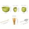relief craftsmanship Matcha Set, Japanese Tea Set, Matcha Bowl with