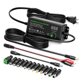 Basicvolt 72W Universal Power Supply 3V~24V 3A Adjustable AC Adapter
