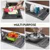 Dolreiik Roll Up Dish Drying Rack Over The Sink, 304