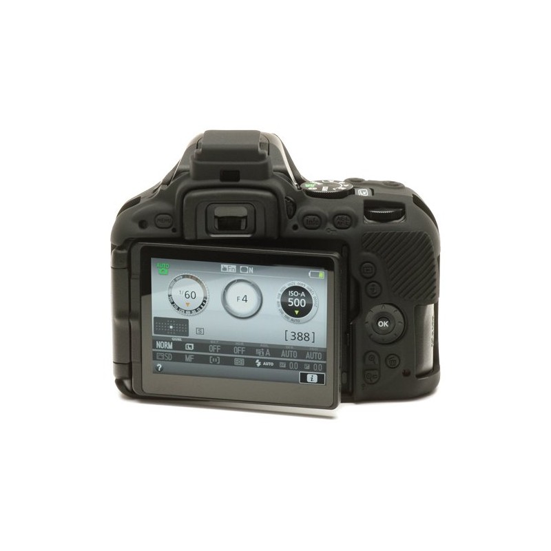 DISCOVERED イージーカバー Nikon D5600 用 液晶保護フィルム 付 ブラック