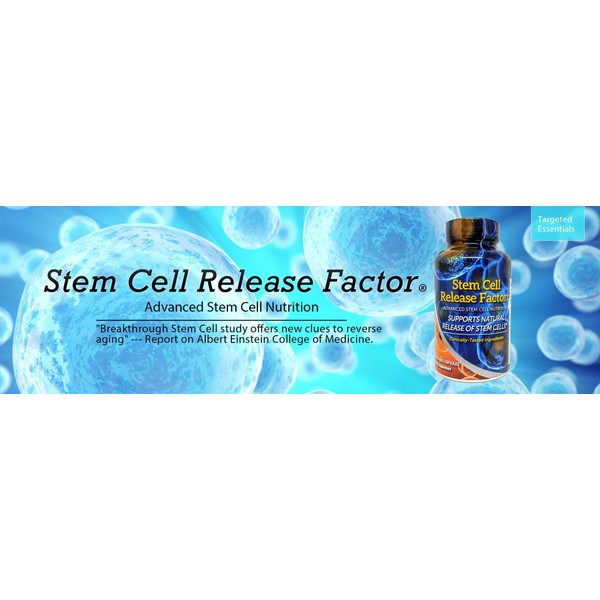 Stem Cell Release Factor | Aging and Stem Cell Support | Stimulate Migration of Stem Cells | Regeneration | 60 Ct.