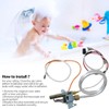 Zafina-UP Water Heater Pilot Assembly Nat Gas Thermopile Assembly Fit
