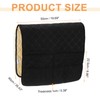 sourcing map Couch Sofa Armrest Organizer Non-Slip Chair Arm Recliner