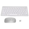 Smart Wireless Keyboard Mouse Kit Silent LED Indicator Waterproof Power