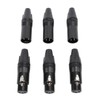 10pcs XLR Connector Professional 5 Male 5 Female High Conductivity