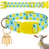 Talltalk Goat Collars with Bells Grazing Copper Bell and Adjustable