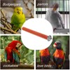 Mipcase Bird Perch Parrot Stand Parrot Wood Standing Rod Parrot