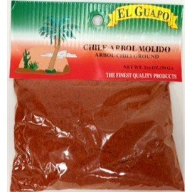 El Guapo Chile De Arbol Molido Ground Chili 1 Ounce