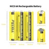PKCELL 4PC AA Rechargeable Battery NiCd AA 1000mAh 1.2V Rechargeable