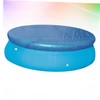 Sosoport Round Pool Cover Durable Dustproof and Rain Protection for