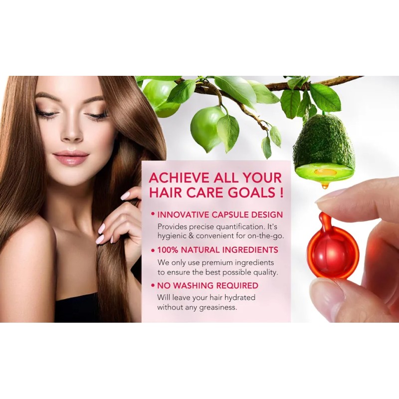 Capilar Reparación Nutrición Cápsulas Hair Vitaminas