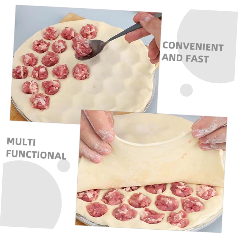 iplusmile 2pcs Dumpling Maker Aluminum Dumpling Mold for Ravioli Wontons