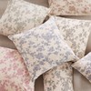 YZJZEDS 100% Cotton French Pastoral Throw Pillow Covers Set of