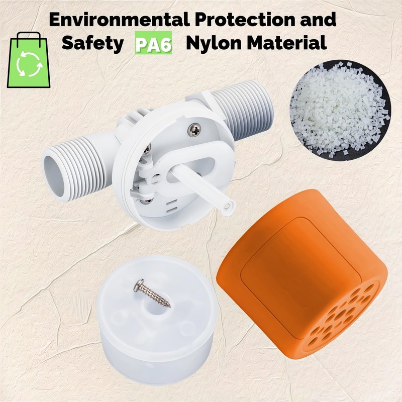Float Valve for Water Tank, 1/2" Top Inlet Automatic Water