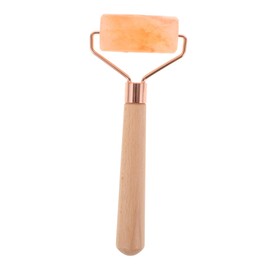 Healvian Natural Salt Massage Roller for Lightweight Easy to Clean Portable Design for Skin Care and Relaxation for Facial Sculpting and Comfort