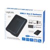 LogiLink External Hard Drive Enclosure for 2.5 Inch HDD/Hard Drive
