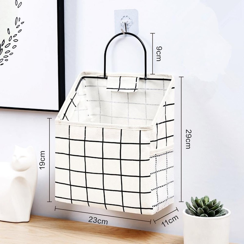 2 Pack Wall Hanging Storage Bag, Over The Door Hanging
