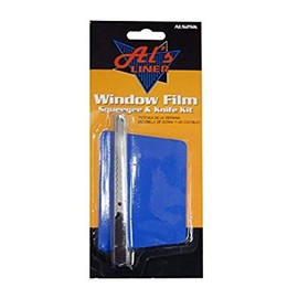 Al's Liner Premium DIY Automotive Window Tint Film Squeegee and Knife Kit - Includes Basic Tools Needed to Install Window Film (ALS2SK)
