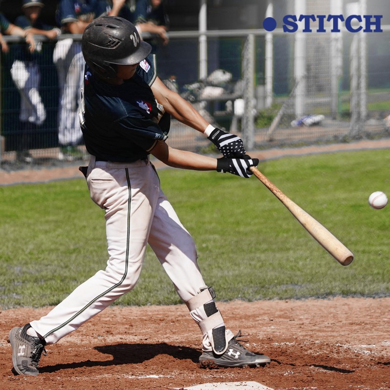 American Flag Baseball Batting Gloves - Men's & Youth Unisex