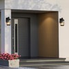 classy leaves Dusk to Dawn Outdoor Light Fixture Motion Sensor