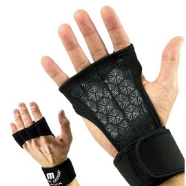 Cross Training Gloves with Wrist Support for WODs,Gym Workout,Weightlifting & Fitness-Silicone Padding, No Calluses-Suits Men & Women-Weight Lifting Gloves for a Strong Grip