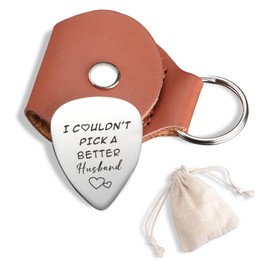 Husband Gifts from Wife I Couldn’t Pick a Better Husband Guitar Picks Ideas Birthday Engagement Gifts for Husband Musician Guitar Player Guitar