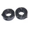 Double Split Shaft Collar 1" Bore Width 1/2 Inch Oxide