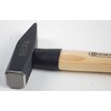 Connex COX600200 Engineer's Hammer with Handle Guard, Black/Beige/Red, 200 g