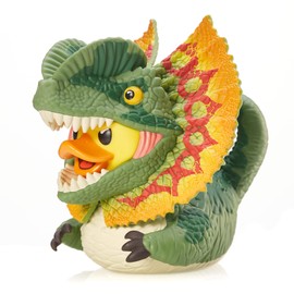 TUBBZ: Jurassic World - Dilophosaurus Rubber Duck Collectable Toy 9 cm