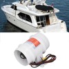 In Line Air Blower 3in 145CFM 12V High Efficiency Marine