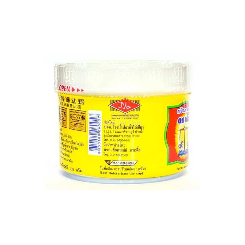 Bedront Pasta de camarones tailandesa Tra Chang original, 95 g.