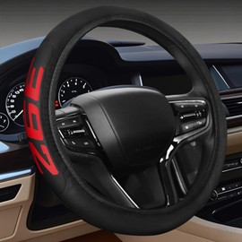 Compatible with Dodge 392 Steering Wheel Cover 14-15.5in fit for Durango SRT 392 car Accessories. (FXP-PZ-392)