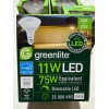 Greenlite Set Of 4! Weatherproof LED Flood Light Bulbs 11W