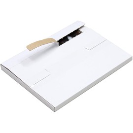 Earth Cardboard ID0085 Kuroneko DM Service, Set of 30, A4, Thickness 0.8 inches (2 cm), Zippered, White