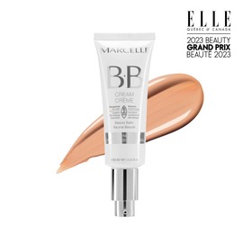 Marcelle BB Cream Beauty Balm, Light to Medium, Tinted Moisturizer, Skin Enhancer, Lightweight, Hydrating, Hypoallergenic, Non-Comedogenic, Fragrance-Free, Paraben-Free, Oil-Free, Cruelty-Free, 45 mL