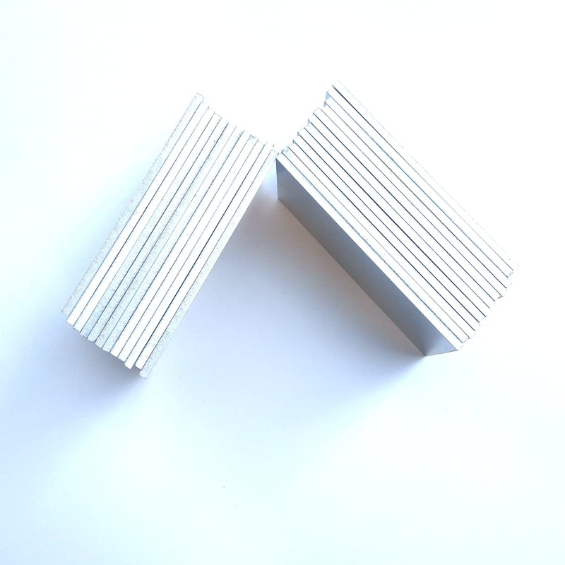 Biscuits Welding Practice Aluminum Parts- 5052 Aluminum - 2*4inch- 24Tablets-Very